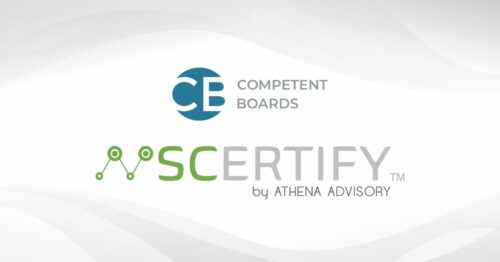 Competent Boards and SCERTIFY Team Up