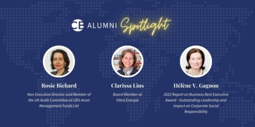 Alumni spotlight Helene V. Gagnon, Clarissa Lins and Rosie Bichard