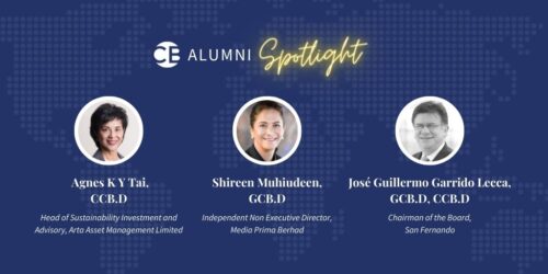 Alumni Spotlight, September 2022: Agnes K Y Tai, Shireen Muhiudeen and José Guillermo Garrido Lecca
